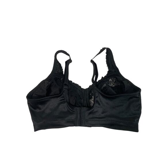 40DD Avenue Body Womens Black Wire Free Bra Lace Unlined - Picture 10 of 11